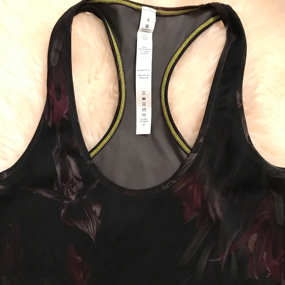 Lululemon Racerback Tank Size 6